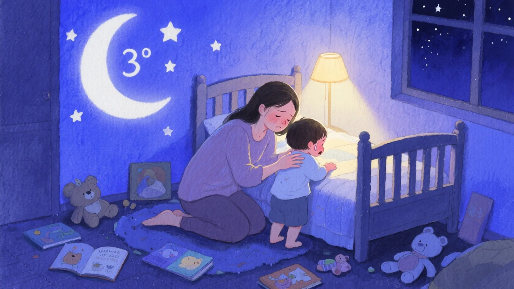 ​Why Does My Toddler Wake Up Crying? The Complete Guide to Restful Nights​