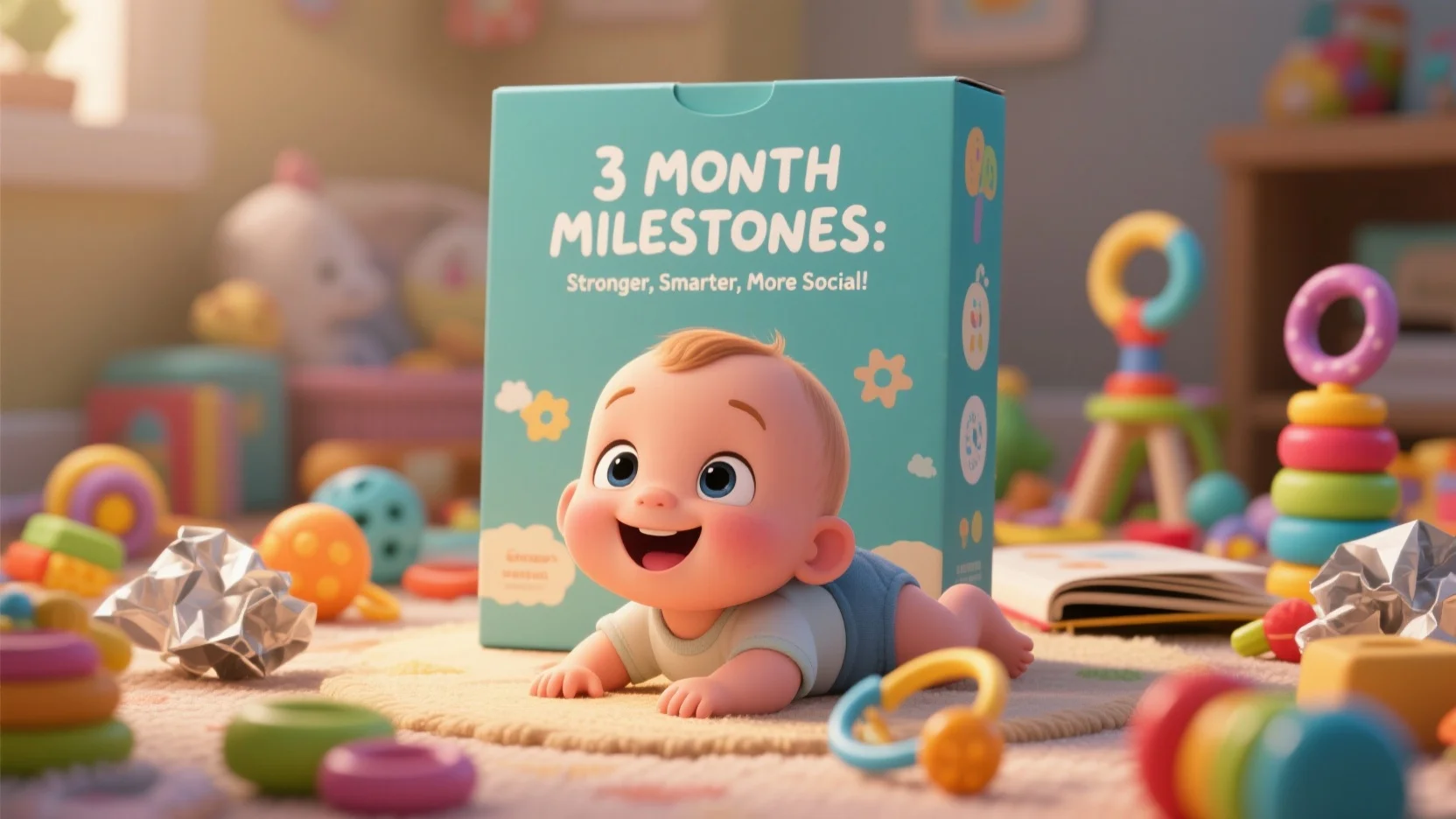 ​Your 3-Month-Old’s Development: Milestones & Play Tips​