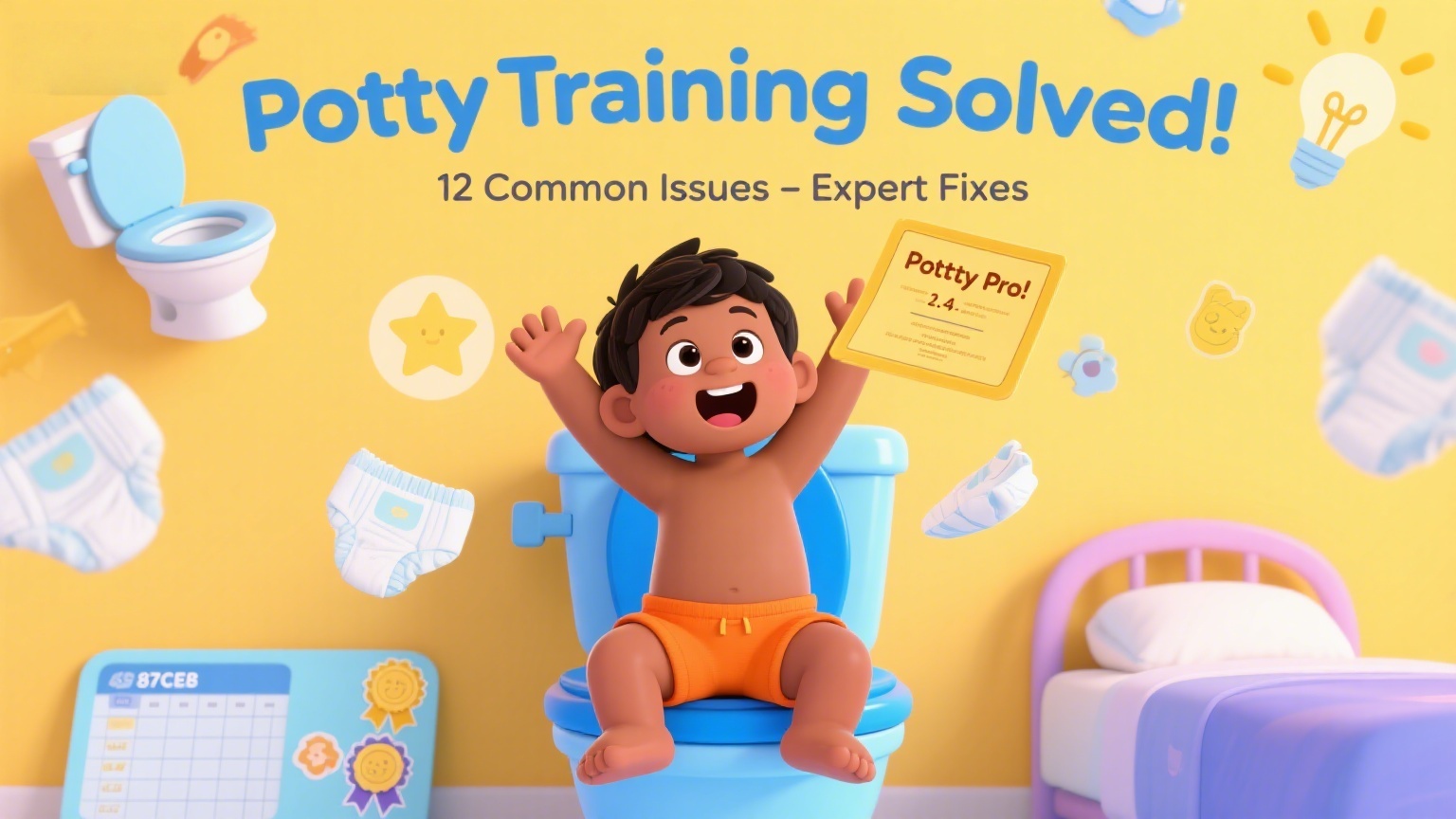 Potty Training Troubles? Solutions for Common Setbacks​