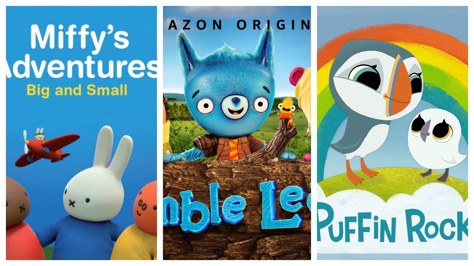 What is a non stimulating show for kids?