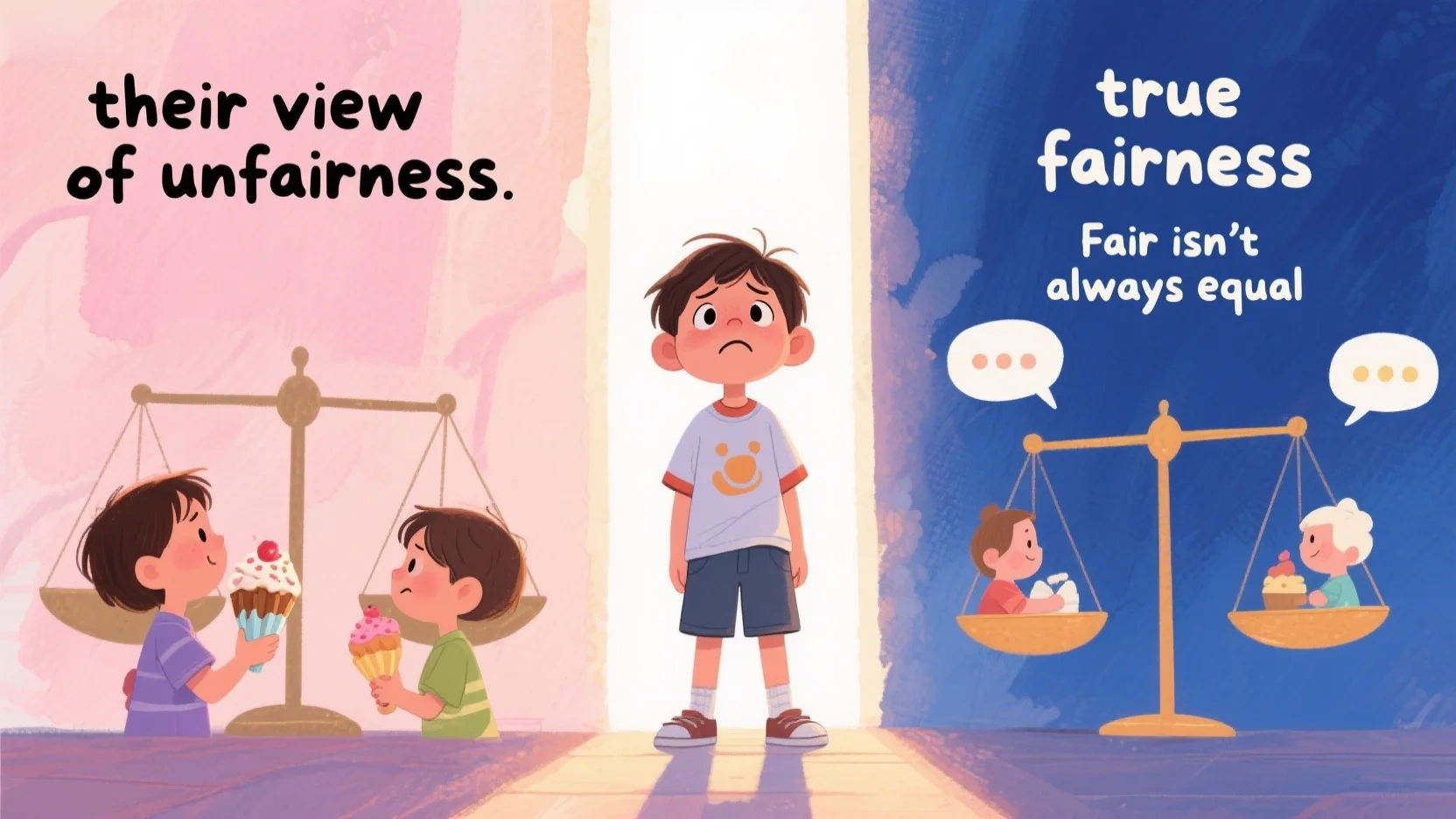​How to Help a Child Who Thinks "Everything Is Unfair"​​