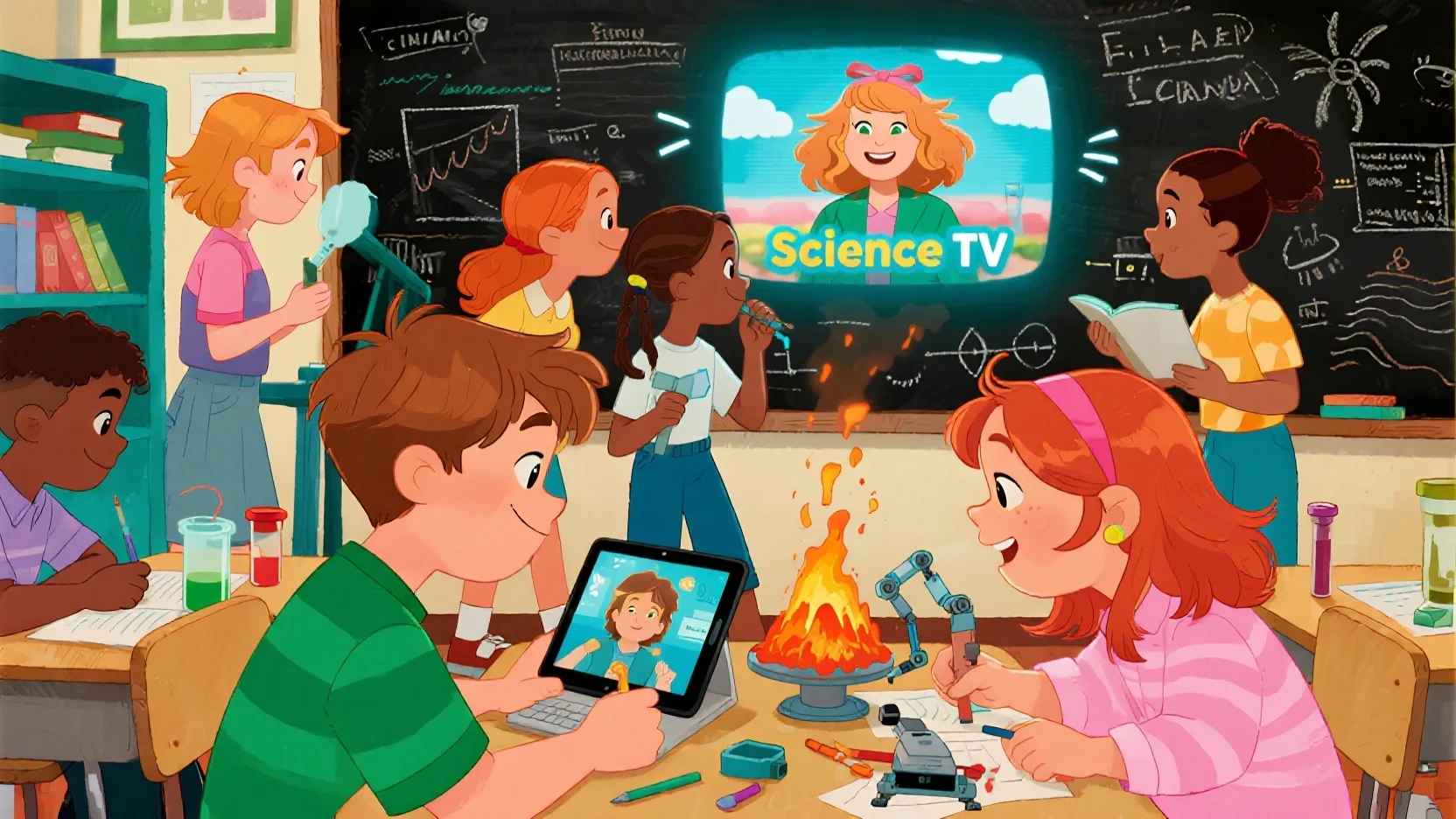 How Educational Science TV Shows Support STEM Learning in Schools