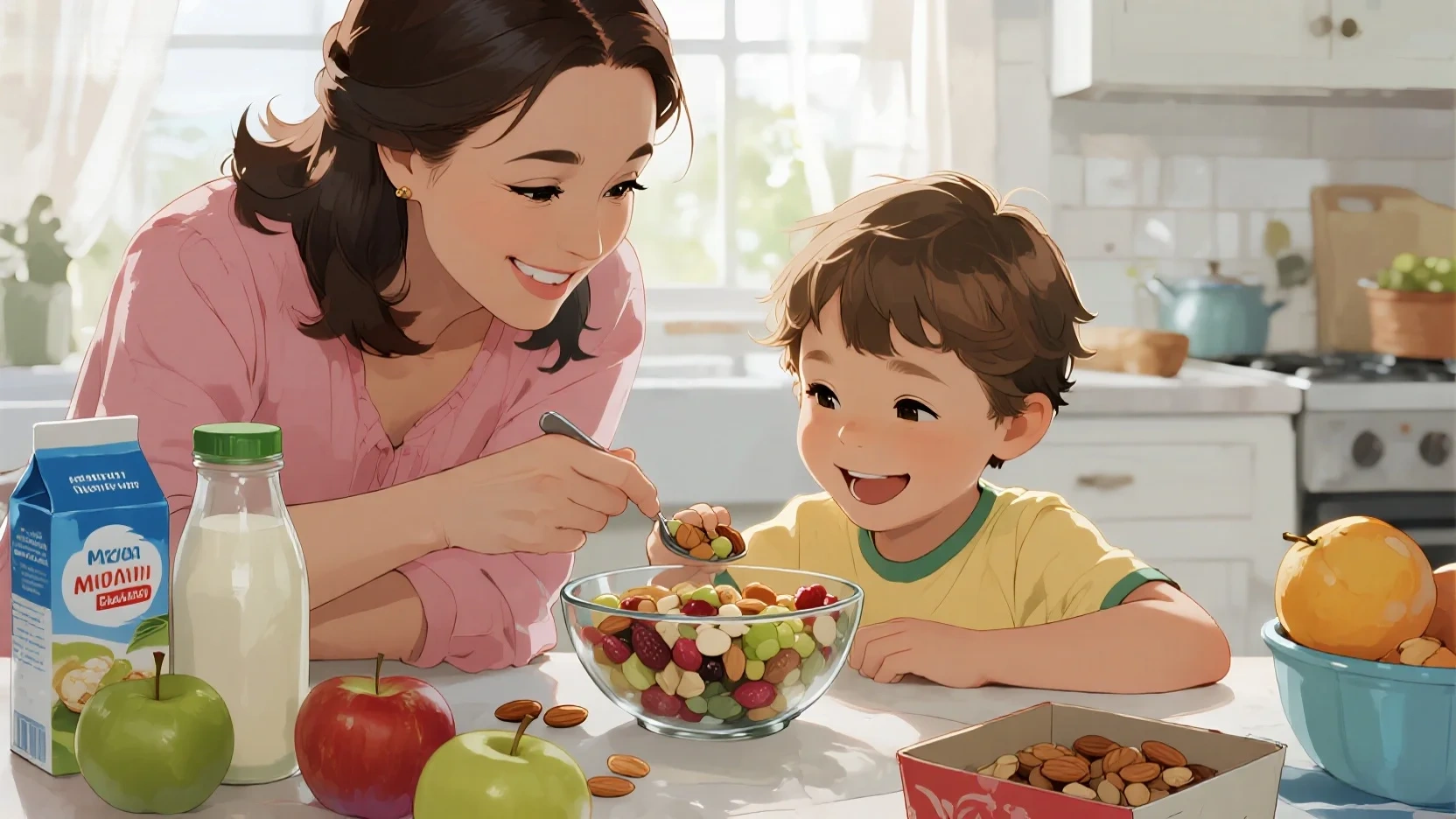 🥜 ​Nuts for Kids: A Parent's Guide to Healthy & Safe Snacking!​​ 👧👦