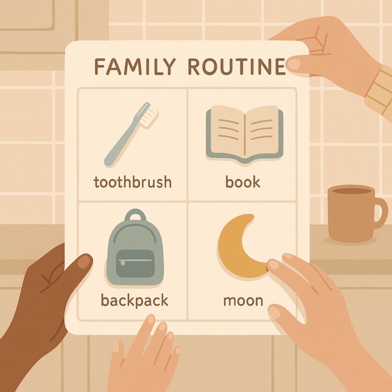 Morning/Evening Templates That Actually Stick